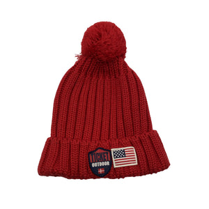 Unisex Ticket to Heaven - Winter beanie, size 54 - 56 cm - Red (1)