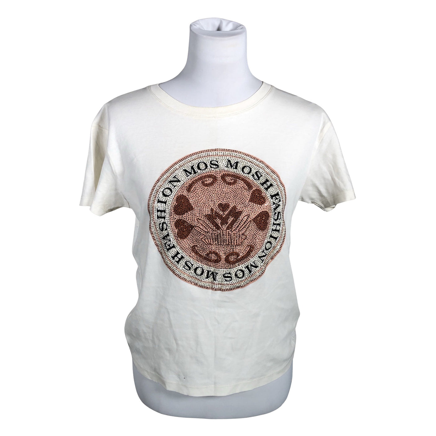 Unisex Mos Mosh - T-shirt, size 34 - White (1)