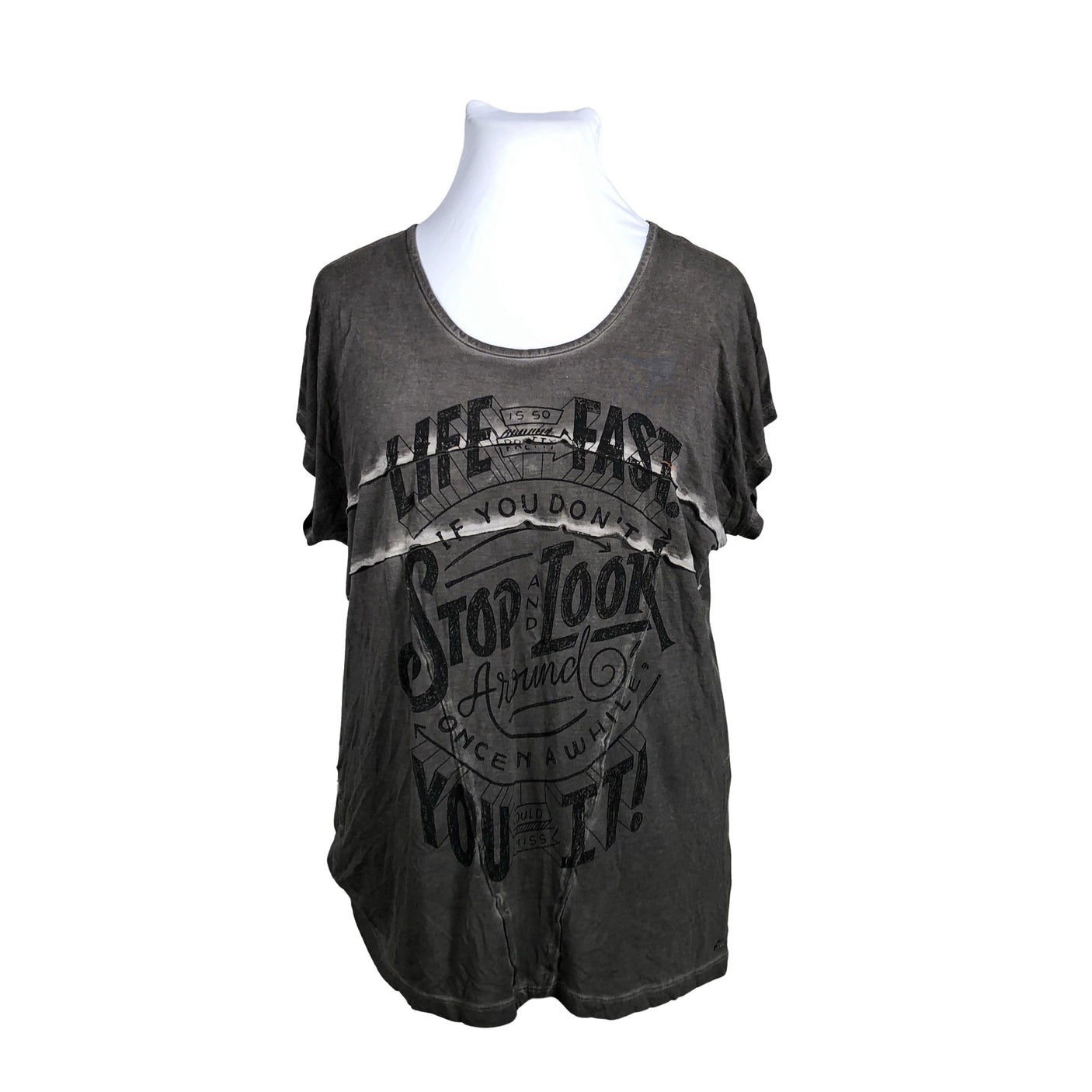Unisex VI AI PI - T-shirt, size 42 - Brown (1)