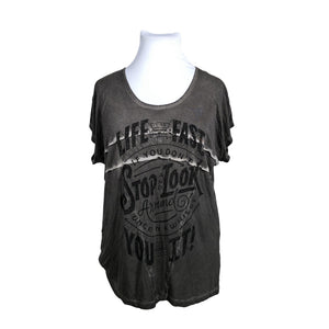 Unisex VI AI PI - T-shirt, size 42 - Brown (1)