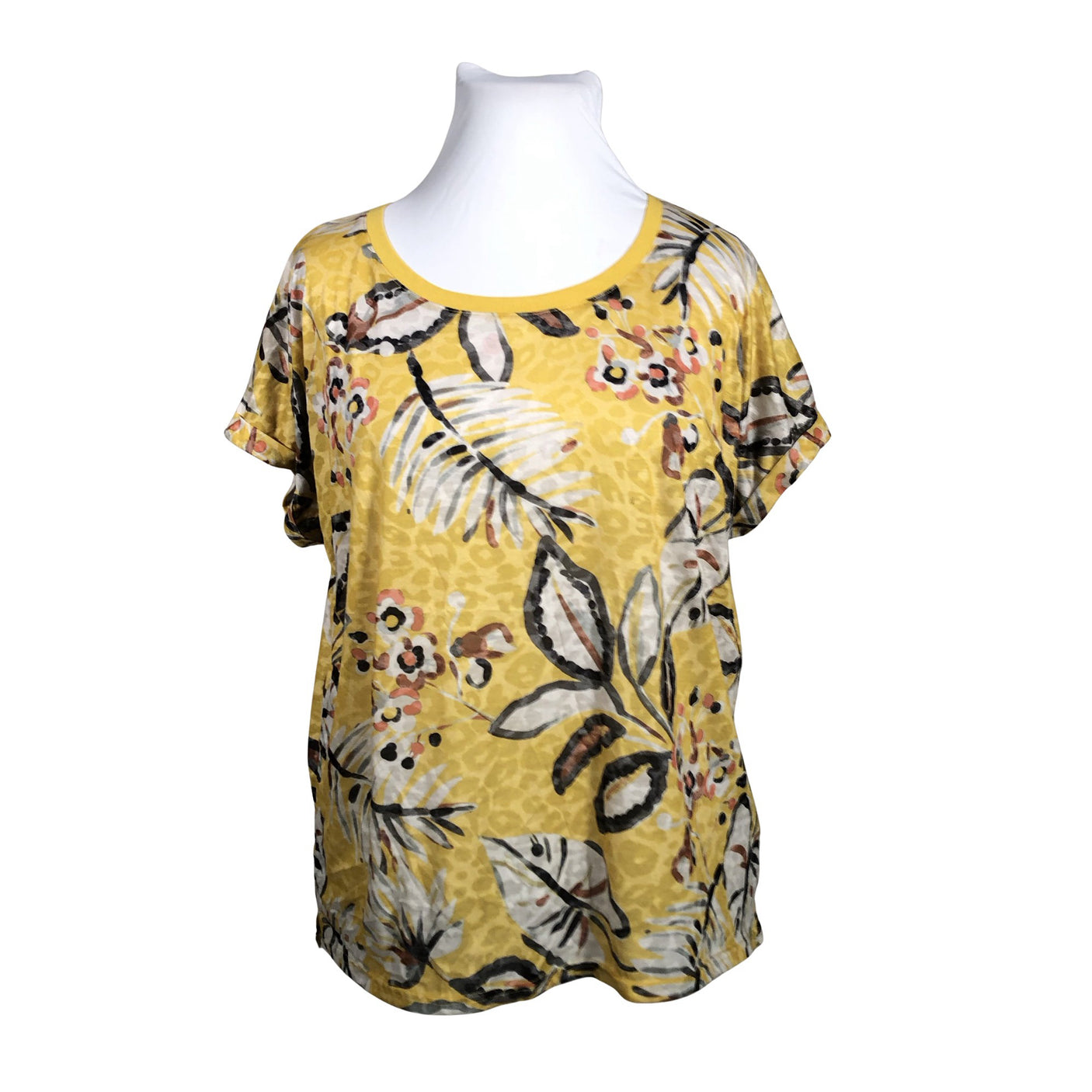 Unisex Soyaconcept - T-shirt, size 44 - Yellow (1)