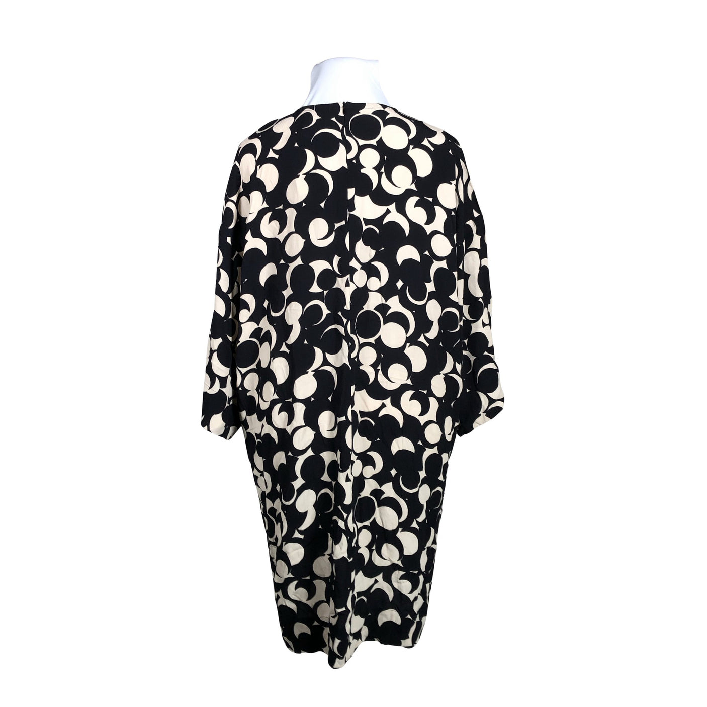Unisex Marimekko - Schiffon dress, size 42 - Black (3)