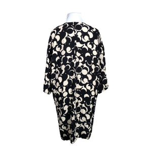 Unisex Marimekko - Schiffon dress, size 42 - Black (3)