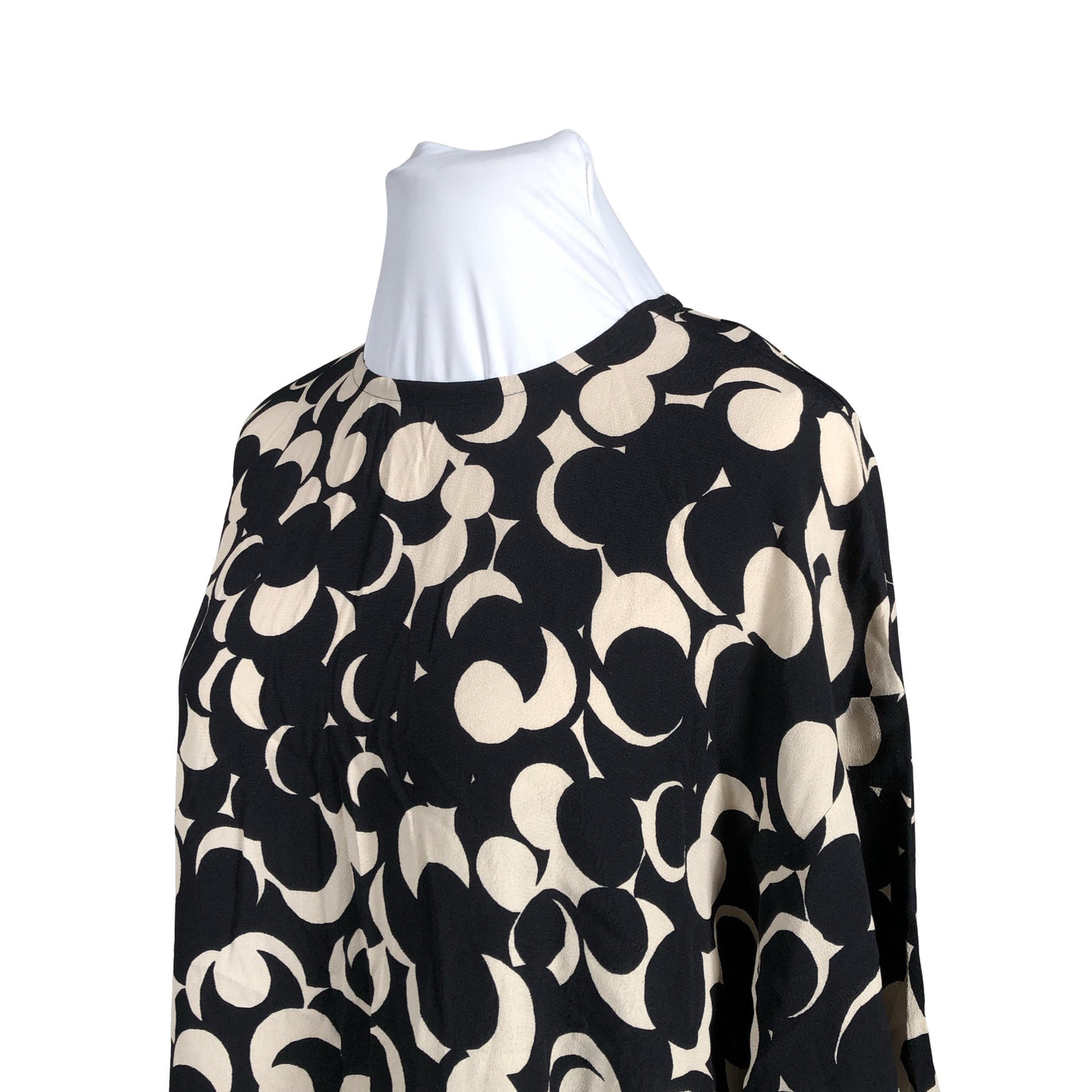 Unisex Marimekko - Schiffon dress, size 42 - Black (2)