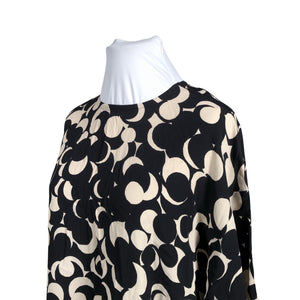 Unisex Marimekko - Schiffon dress, size 42 - Black (2)