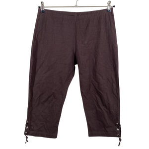 Unisex Voglia - Tricot capri pants, size 42 - Brown (1)