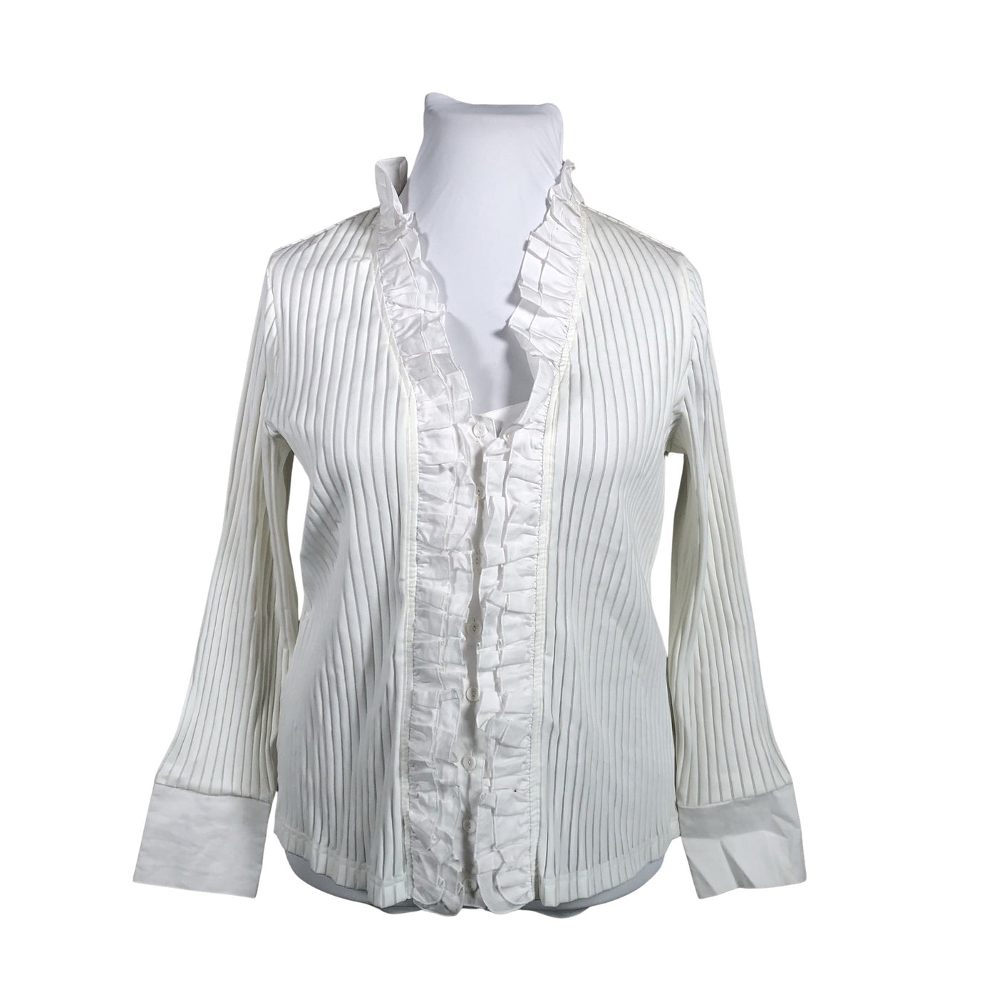 Unisex Taifun - Blouse, size 44 - White (1)