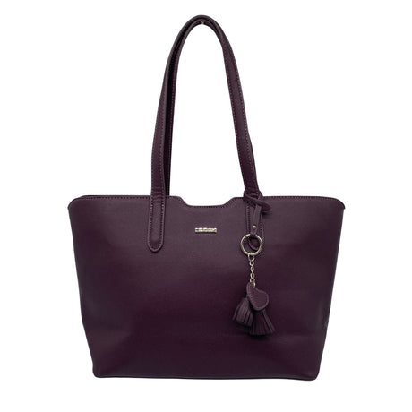 Unisex David Jones - Handbag, size Maxi - Violet ()