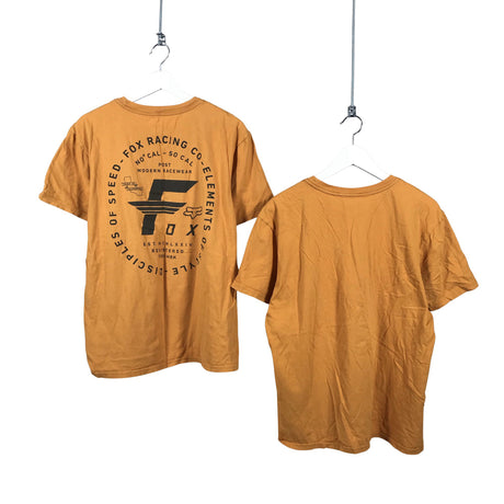 Unisex Fox - T-shirt, size L - Orange (2)