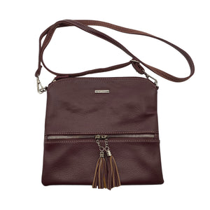 Unisex Migant - Shoulder bag, size Midi - Wine red (1)