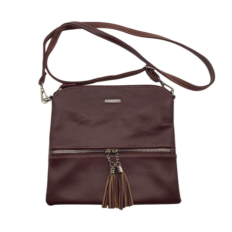 Unisex Migant - Shoulder bag, size Midi - Wine red ()