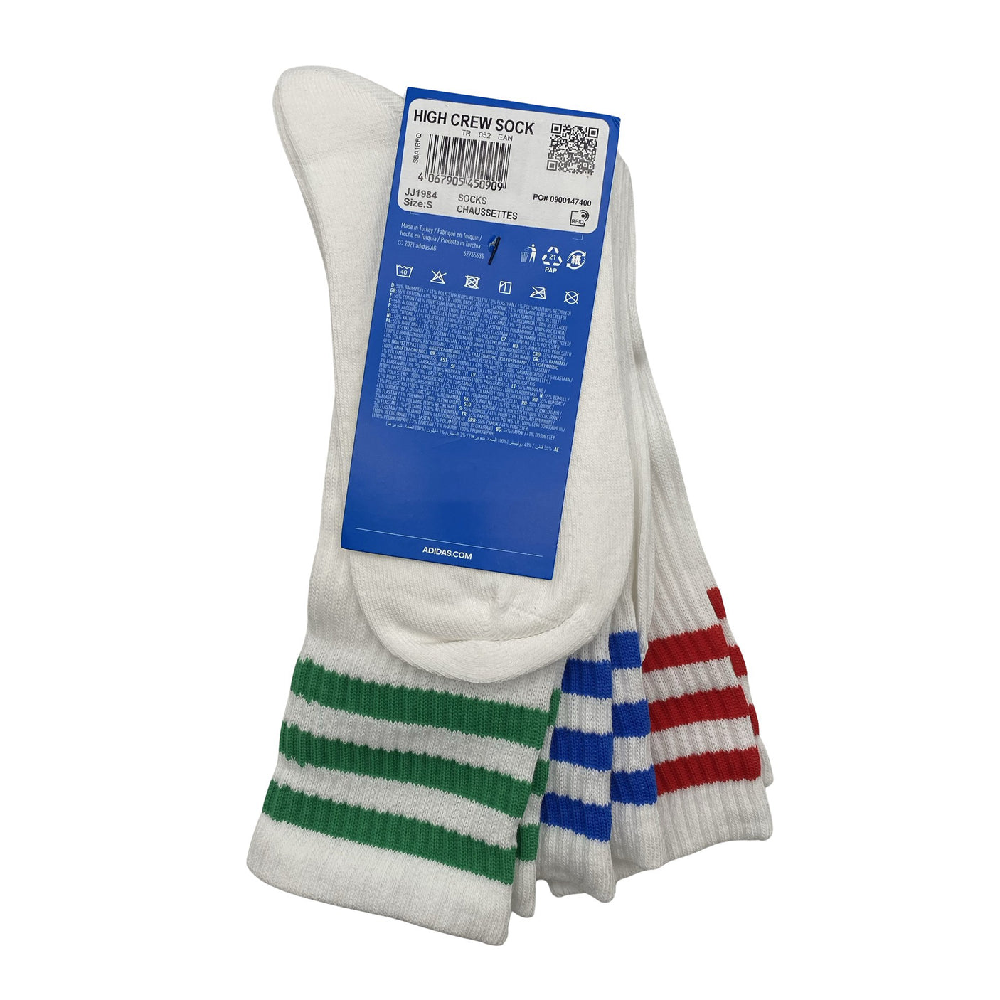 Unisex Adidas - Socks, size 36 - White (2)