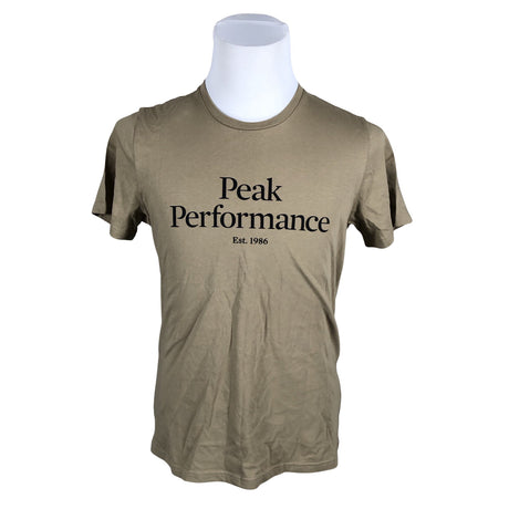 Unisex Peak Performance - T-shirt, size M - Brown ()