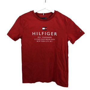 Unisex Tommy Hilfiger - T-shirt, size 158 - 164 - Red (1)