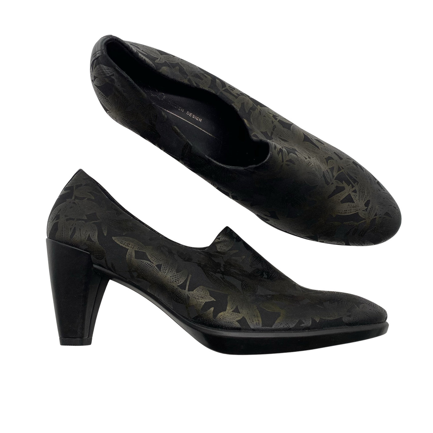 Unisex Ecco - High heels, size 38 - Black (1)