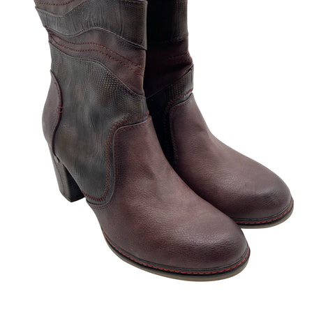 Unisex Mustang - Boots, size 41 - Wine red (2)