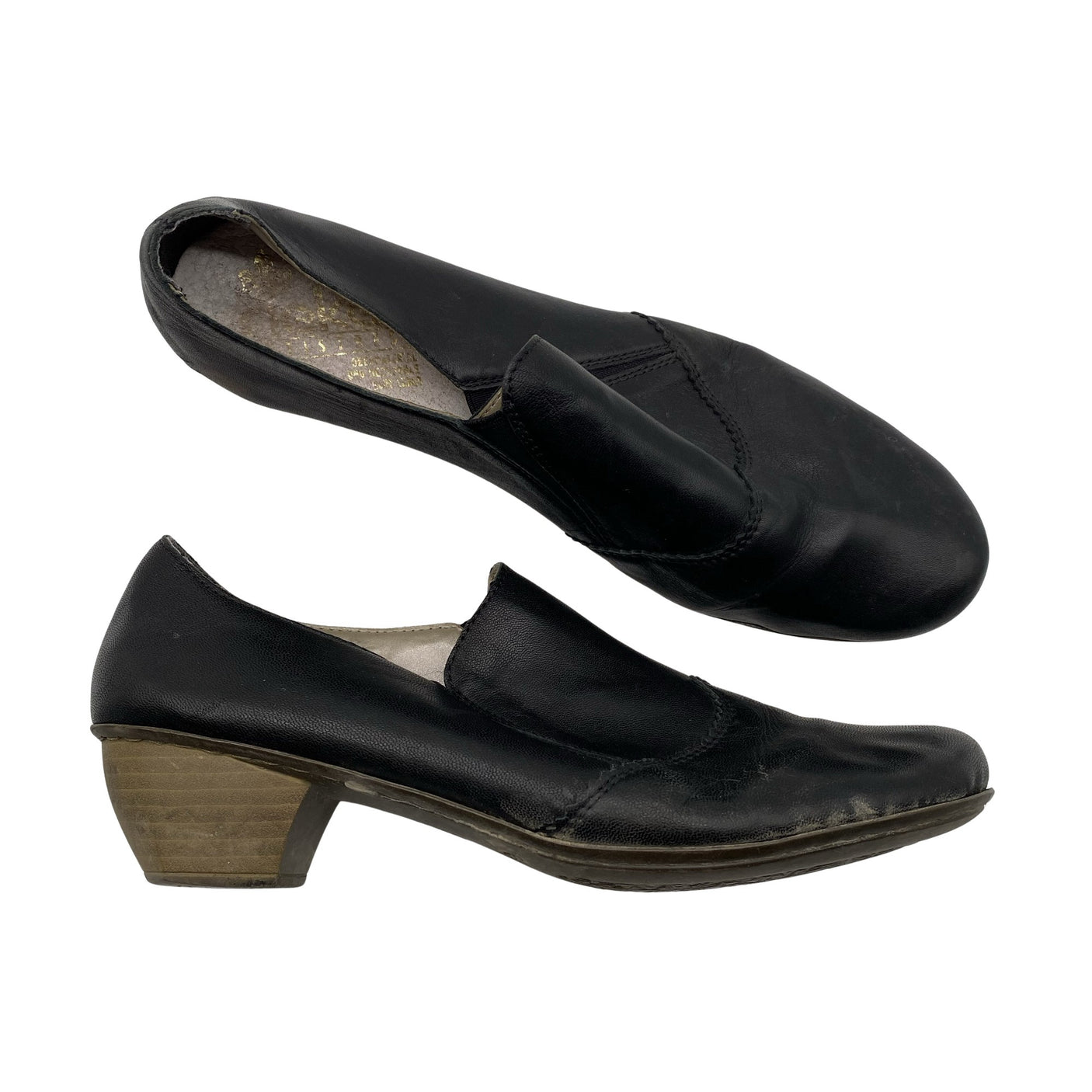 Unisex Rieker - High heels, size 42 - Black (1)