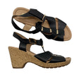 Unisex Gabor - Heeled sandals, size 41 - Black ()