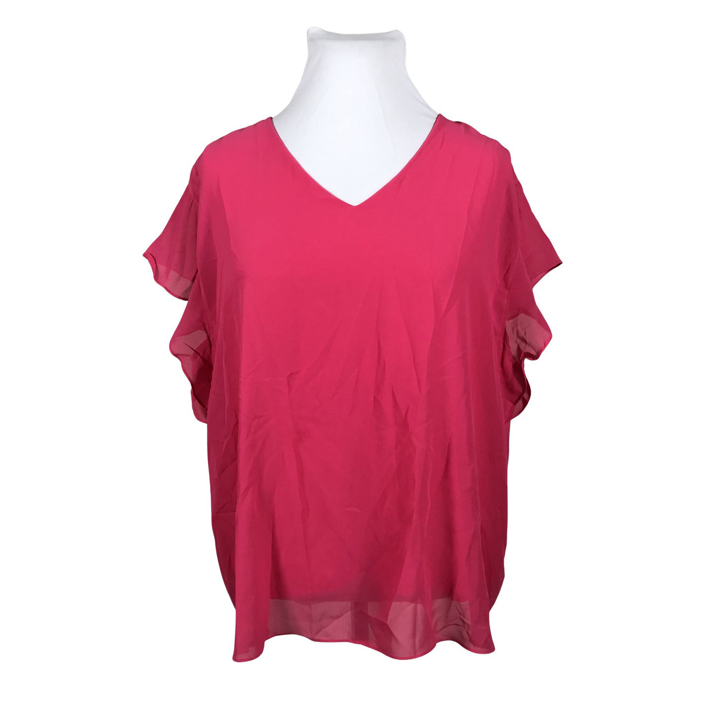 Unisex Create - Short-sleeved blouse, size 44 - Pink (1)