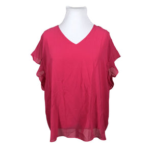 Unisex Create - Short-sleeved blouse, size 44 - Pink (1)