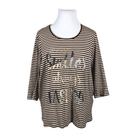Unisex Via Appia Due - Tricot shirt, size 48 - Beige ()