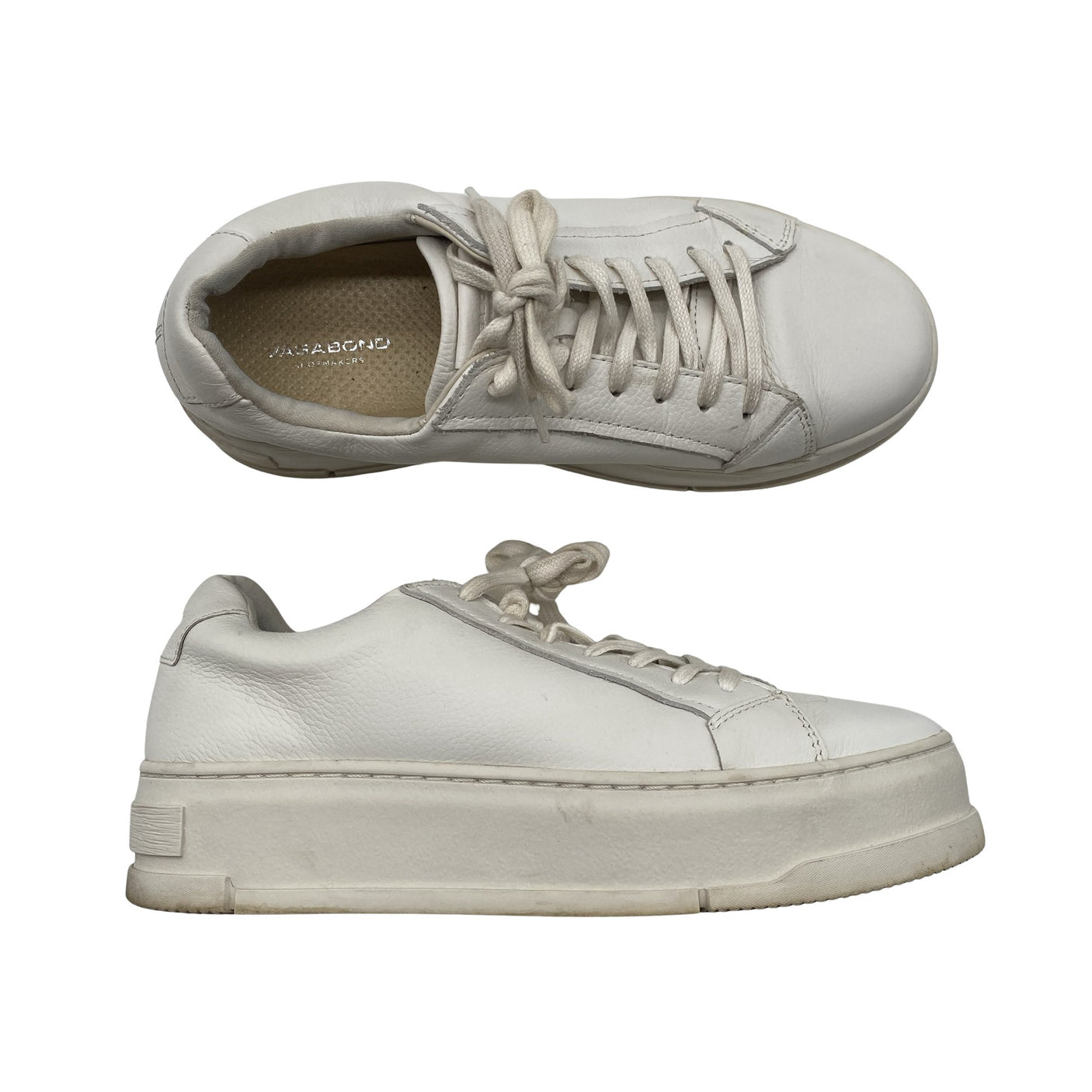 Unisex Vagabond - Casual sneakers, size 38 - White (1)
