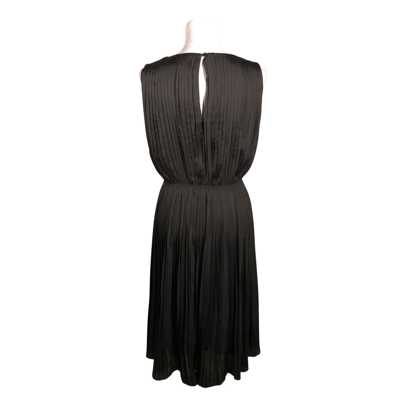 Unisex Massimo Dutti - Schiffon dress, size 38 - Black (2)