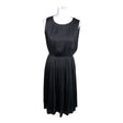 Unisex Massimo Dutti - Schiffon dress, size 38 - Black ()