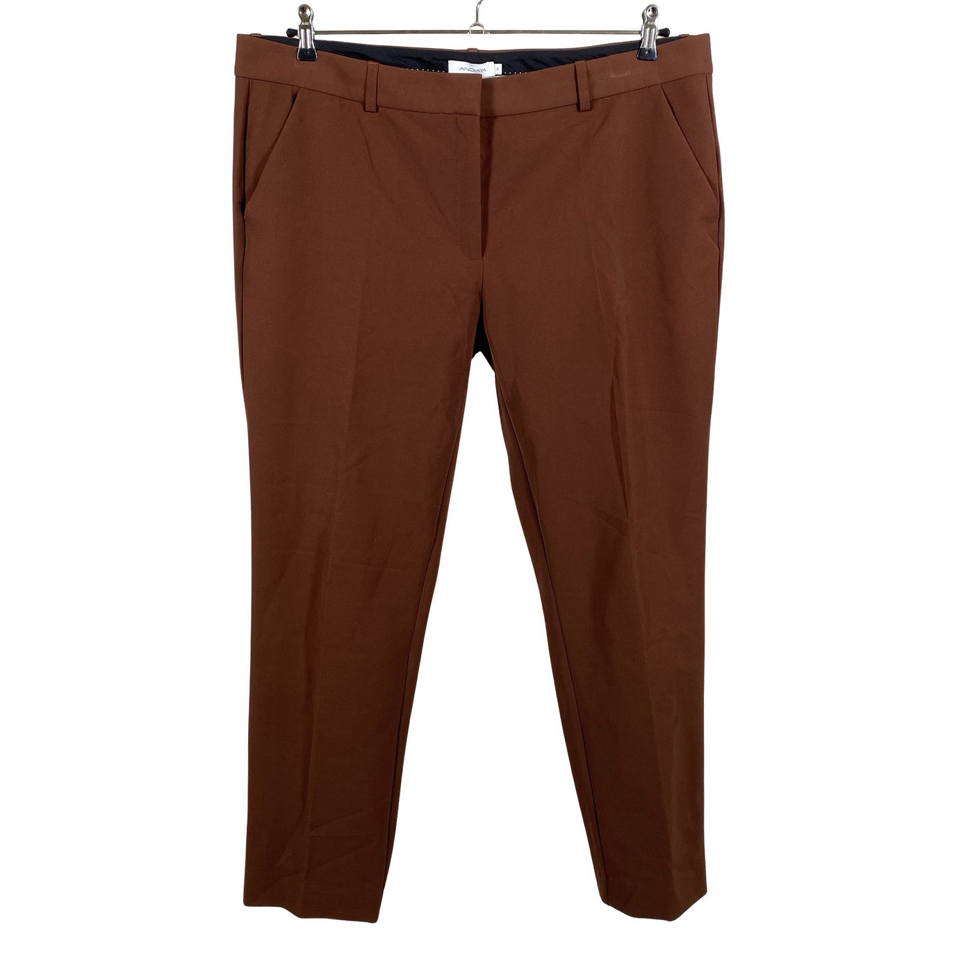 Unisex Andiata - Straight leg trousers, size 46 - Brown (1)