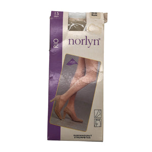 Unisex Norlyn - Schiffon trousers, size 40 - Beige (1)