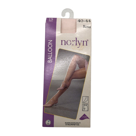 Unisex Norlyn - Stockings, thin, size 40 - Light pink ()