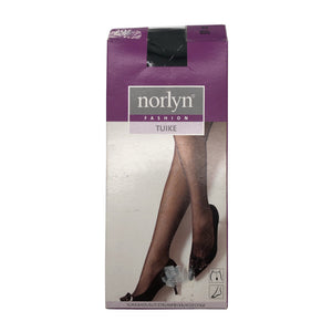 Unisex Norlyn - Stockings, thin, size 44 - Black (1)