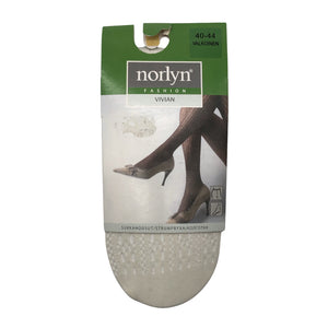 Unisex Norlyn - Stockings, thin, size 40 - Natural white (1)