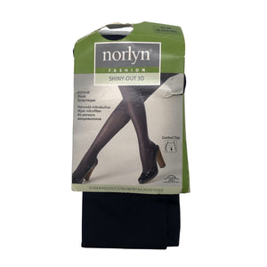 Unisex Norlyn - Stockings, thin, size 44 - Black (1)