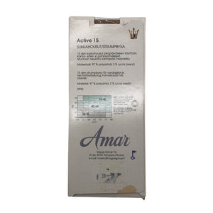 Unisex Amar - Stockings, thin, size 36 - Beige (4)