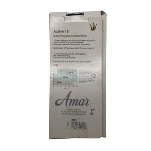 Unisex Amar - Stockings, thin, size 44 - Black (4)