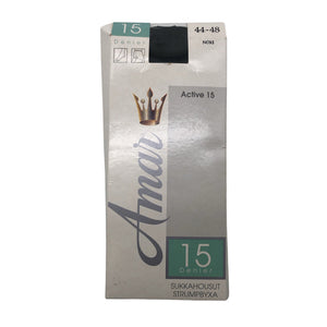 Unisex Amar - Stockings, thin, size 44 - Black (2)