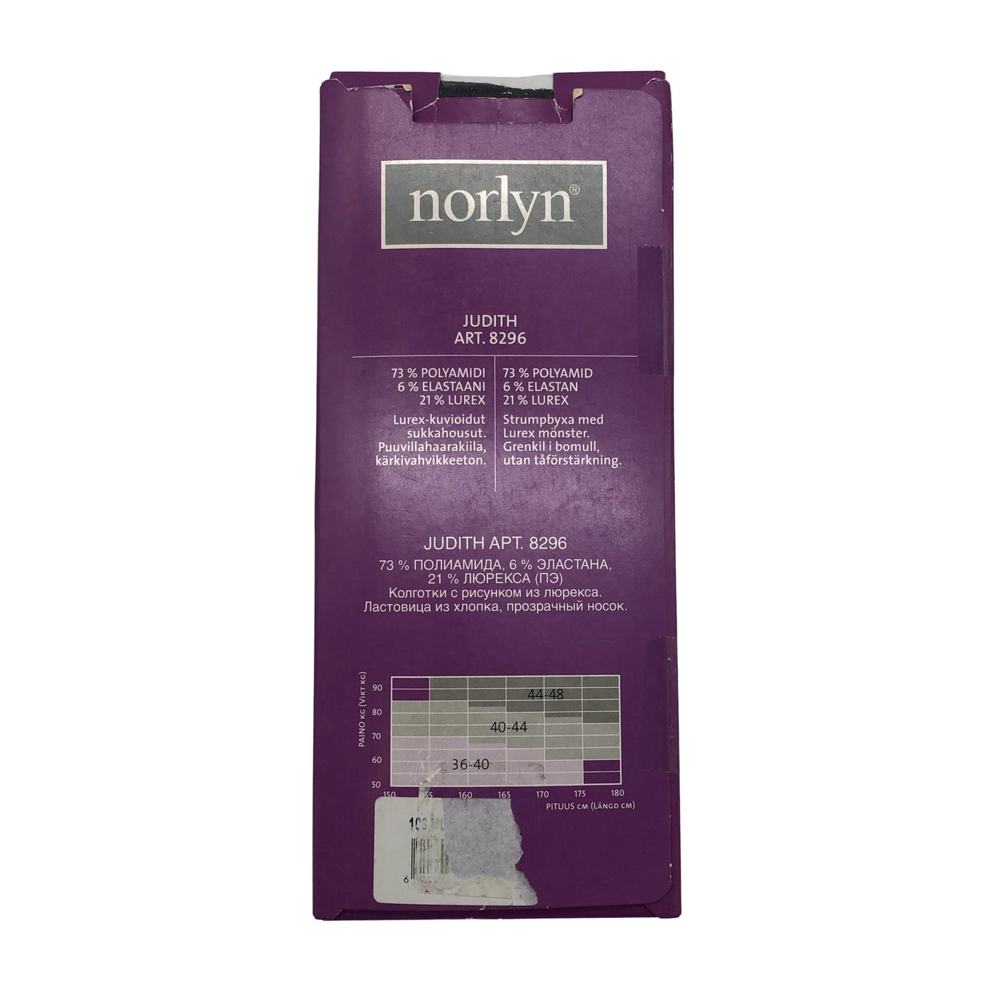Unisex Norlyn - Stockings, thin, size 40 - Black (3)