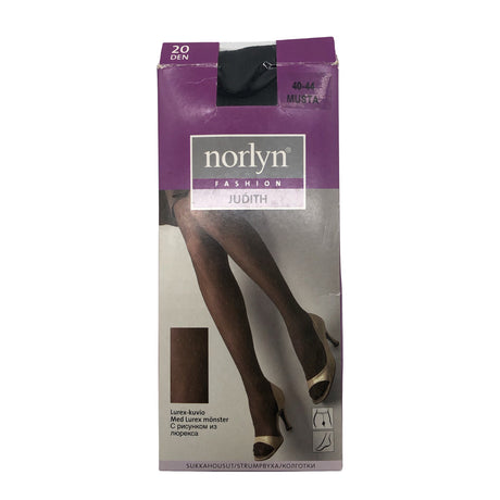 Unisex Norlyn - Stockings, thin, size 40 - Black ()