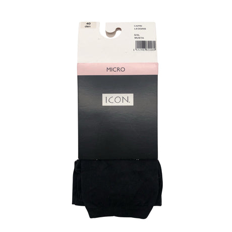 Unisex Emmy - Capri leggings, size 42 - Black (2)