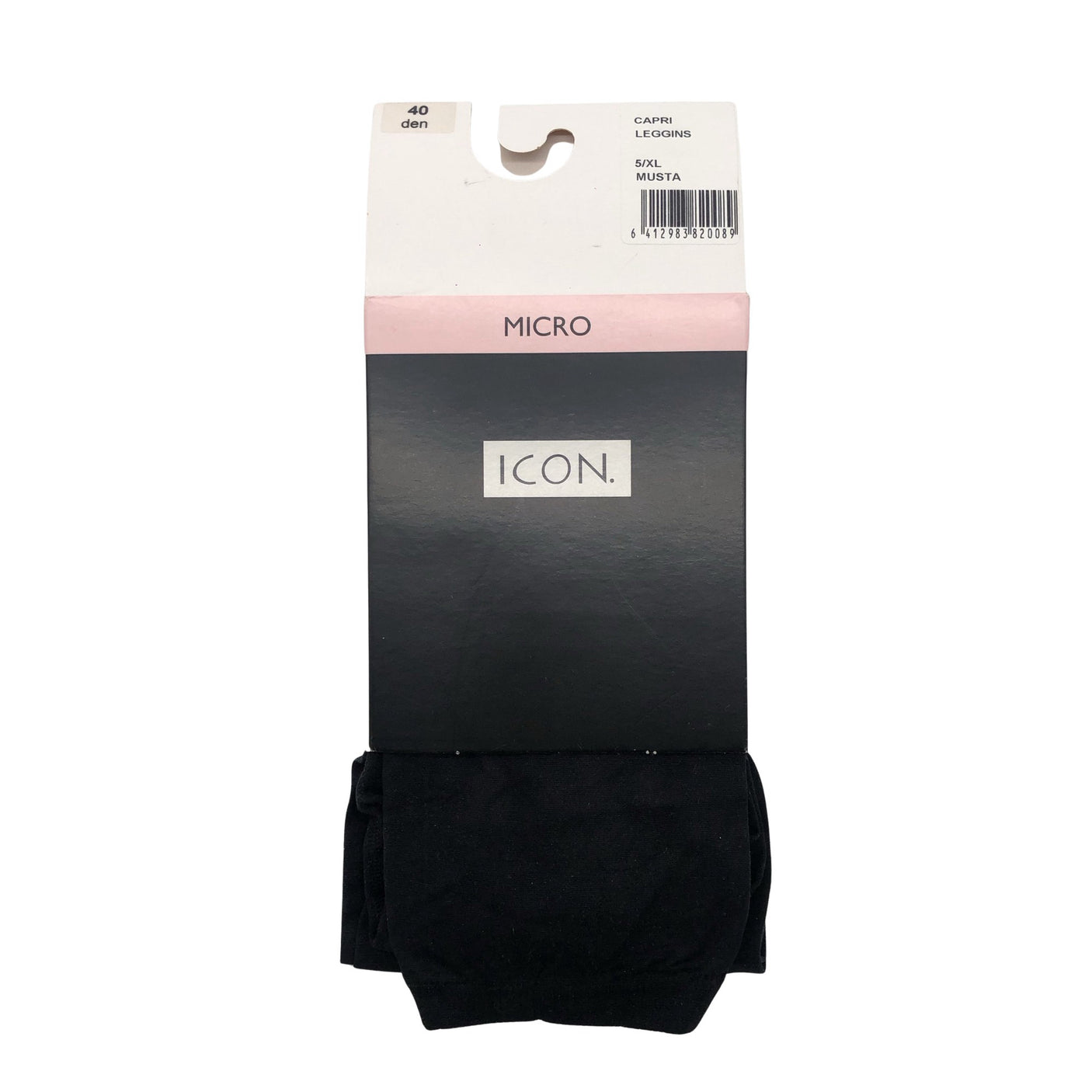Unisex Emmy - Capri leggings, size 42 - Black (1)