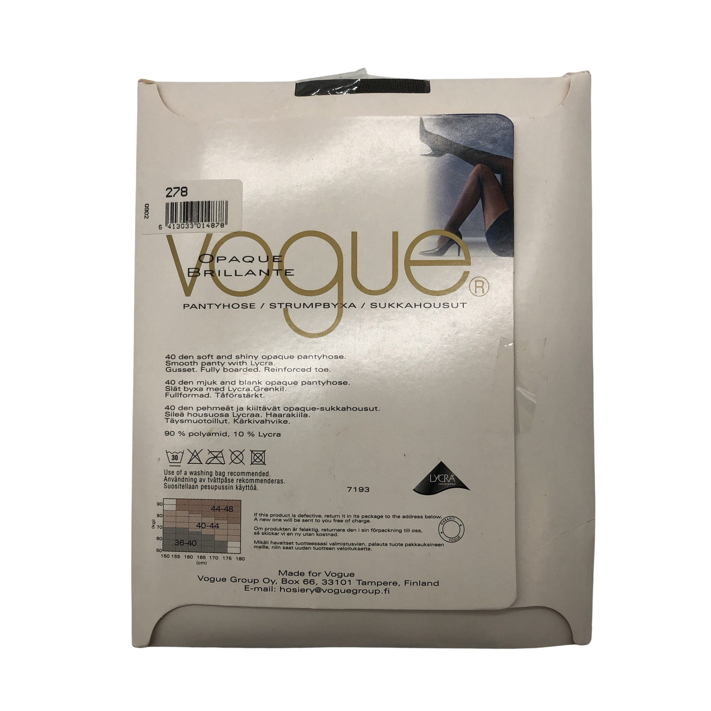 Unisex Emmy - Stockings, thin, size 44 - Green (4)