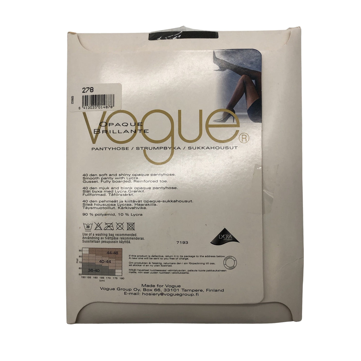 Unisex Emmy - Stockings, thin, size 44 - Green (3)