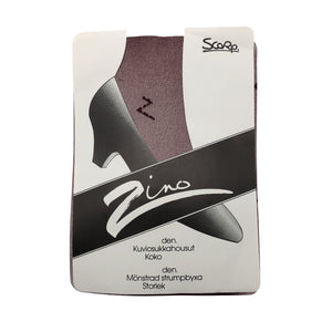 Unisex Zino Scorp - Stockings, thin, size 38 - Wine red (1)