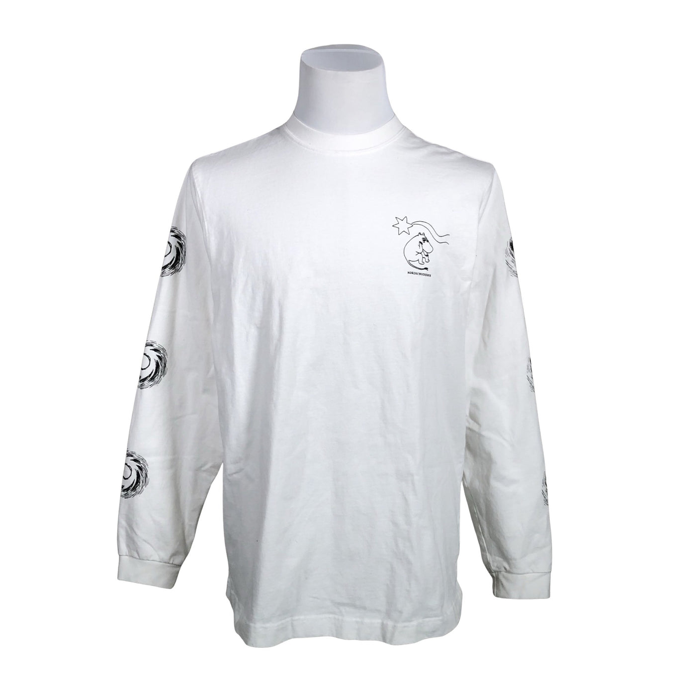 Unisex Nordic Buddies - Tricot shirt, size M - White (1)