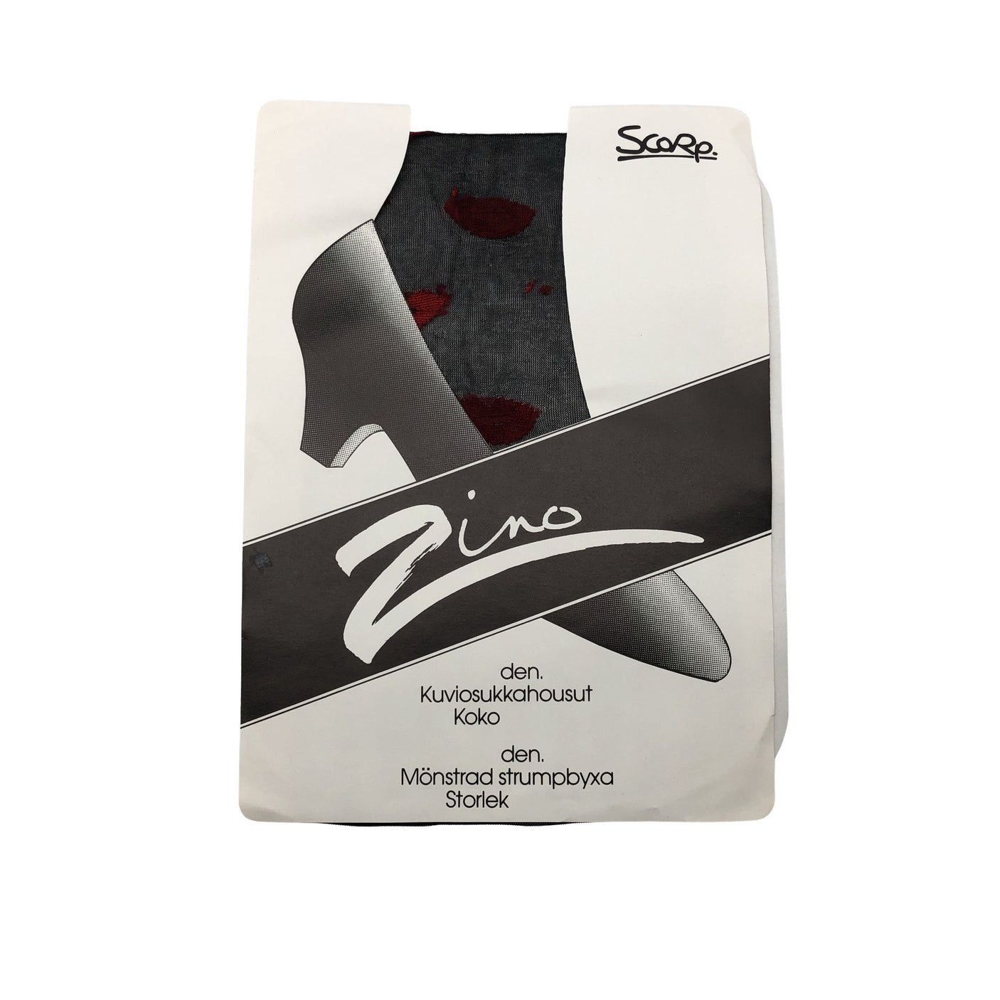 Unisex Zino Scorp - Stockings, thin, size 38 - Black (1)
