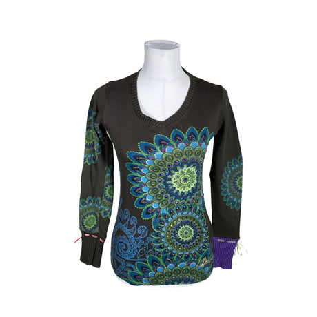 Unisex Desigual - Tricot shirt, size 36 - Green ()