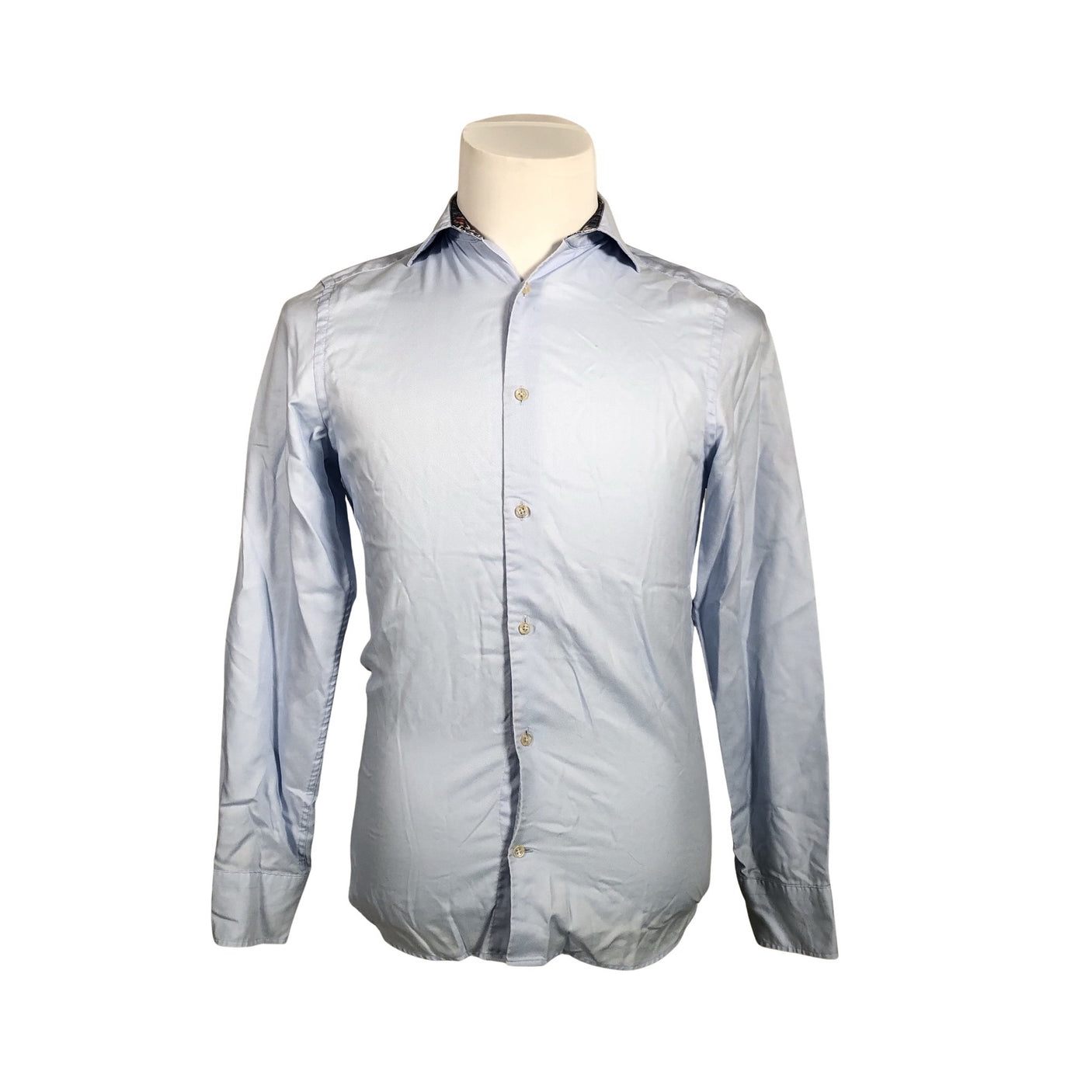 Unisex Riley - Collared shirt, size XS - Light blue (1)