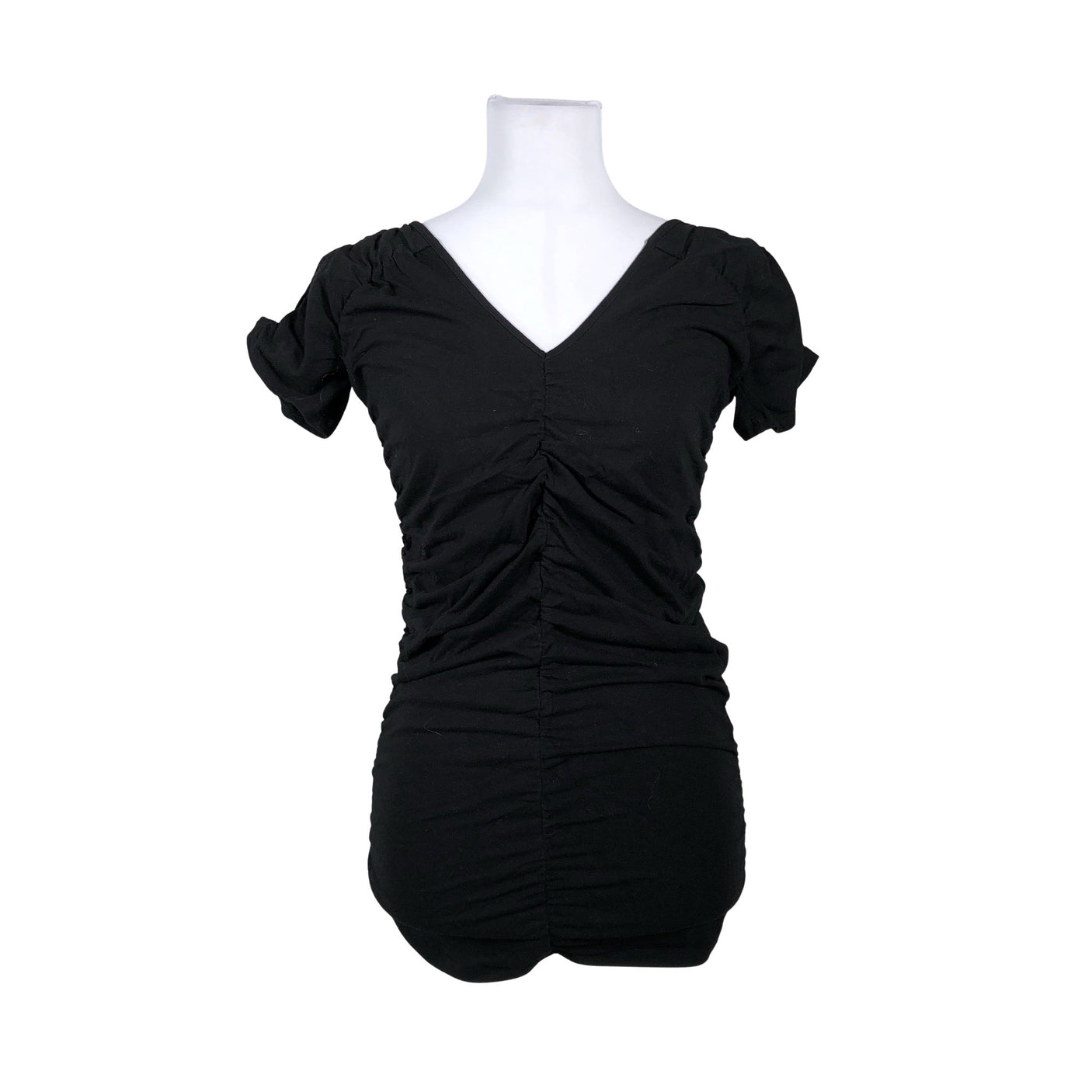 Unisex Even&Odd - Short-sleeved blouse, size 38 - Black (1)