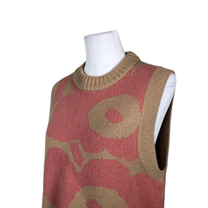 Unisex Marimekko - Knit vest, size 34 - Brown (2)